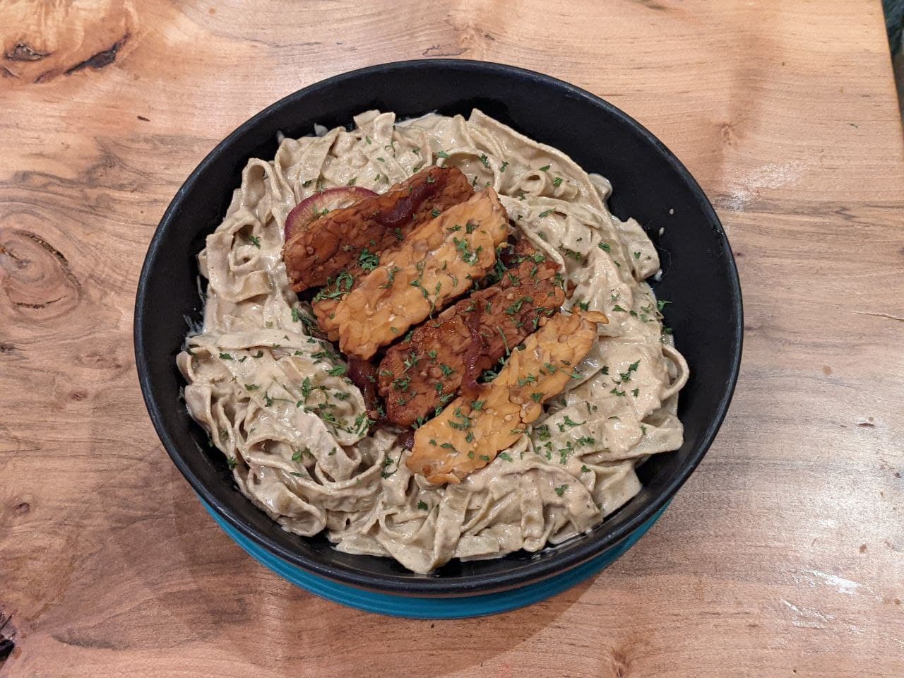 Creamy British Style Carbonara