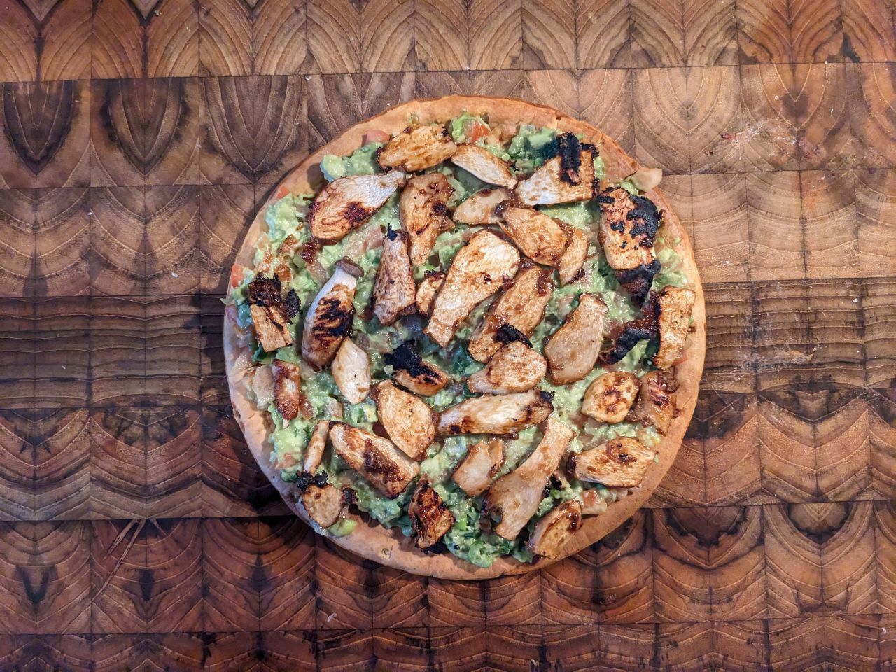 Blackened Smoky Mushrooms